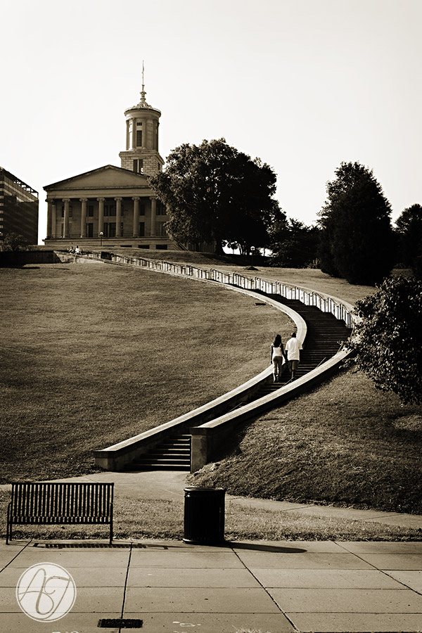 Nashville engagement photography at Bicentinnial Mall 8