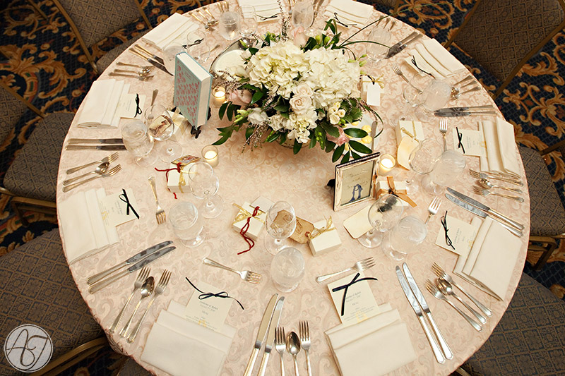 Hermitage Hotel wedding details 11