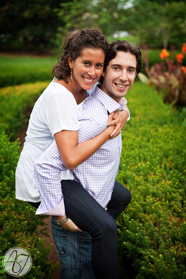 Nashville engagement session on the pedestrian bridge 13